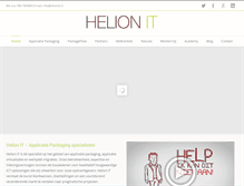 Tablet Screenshot of helionit.nl